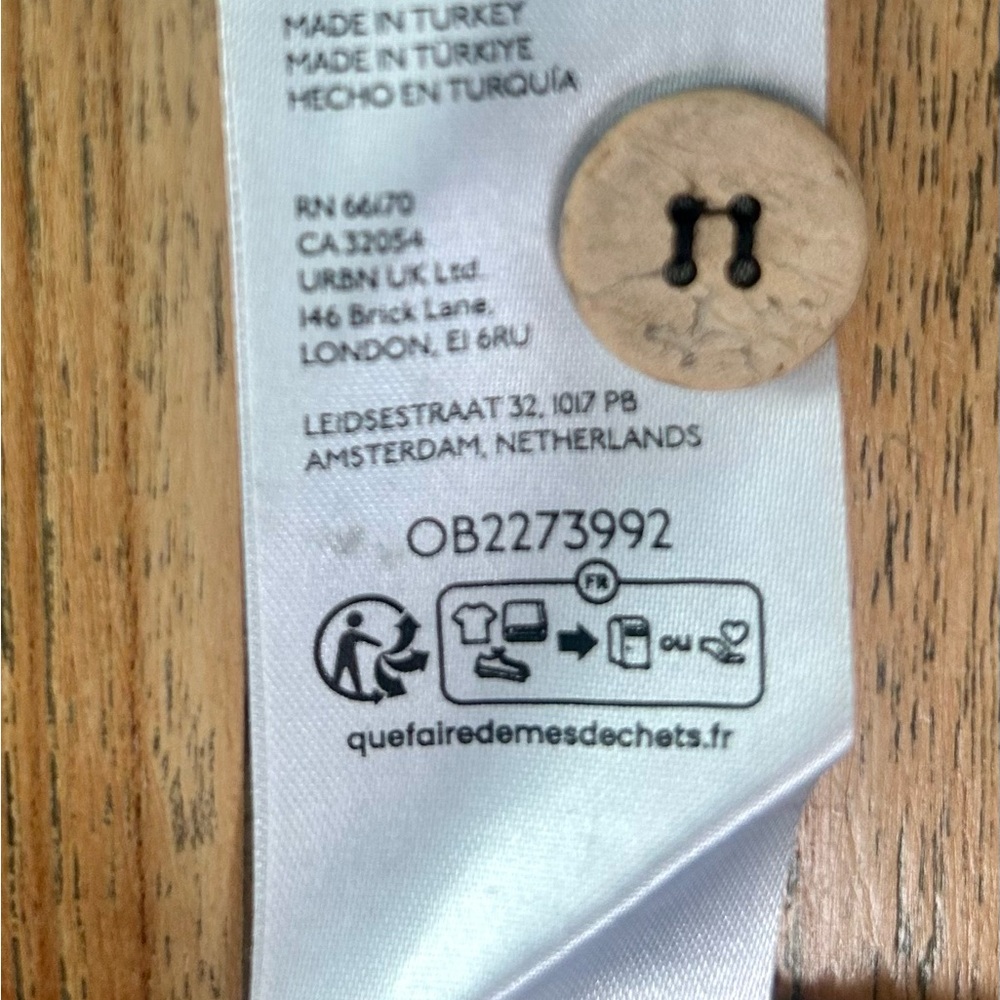 Anthropologie Black and White Striped Top NWT - Picture 5 of 6